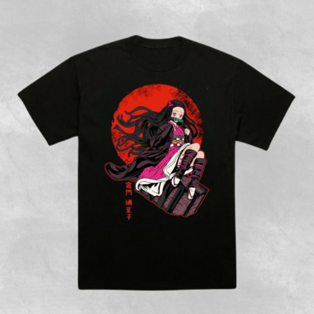 Nezuko Kamado Shirt, Anime Movie Graphics Unisex T-shirt